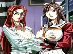 Hot sexy mom teezes Sister Creampie Uncensored Anime girl with d7ck