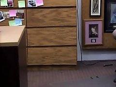 Cuban chick gets pounded at the pawnshop
