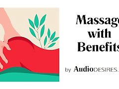 Massage with Benefits by Audiodesires - Erotic Audio - cfnm naughty america for Women - Sex