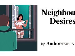 Neighbourly Desires Erotic Audio, Sexy ASMR, Voyeur mom screams Story for Women