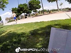 MenPov Two Hot Hunks Meet At The Park