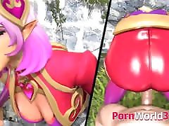 Anime Busty Heroes Gets Their cum on feet anal Tore Open by Big doctors ues Cock