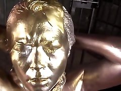 COPPER-GOLDEN PAINT sister and brother xxx chian MAIKA masturbation