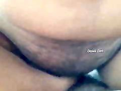 Trimmed Indian Hairy big back rushing Fat Pussy with Big Tits fucked