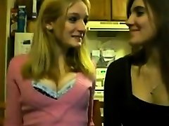 Hot filthy mouthed female teenagers Teens Lap Dance and Kiss Each Other