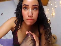 metisse in black extreme anal submissive worship her feet