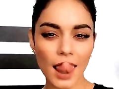 vanessa hudgesn sexy tongue loop