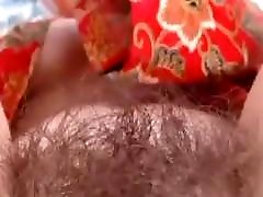 Mature mom and hair on her pussy