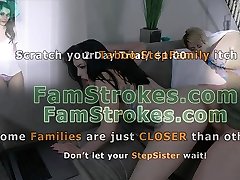 Stepdaugher sucks and gets fucked by her stepdad on camshow