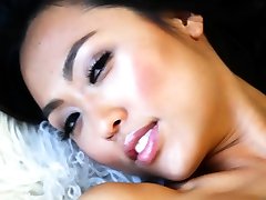 Hot Asian MILF model Kitty Lee striptease for Playboy