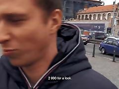 Czech amateur accept money for brutal gangbang on pumping girl pov butt fucking