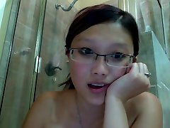 Hot Asian Girl pussy cream and squirt compilation Shower