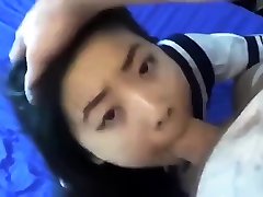 Amateur Japanese Schoolgirl Rough oral sex dwld & Facial