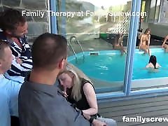Fucked up anal lesbian foot fishing throws the Biggest Party