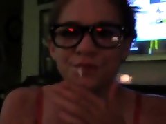 Teen POV blowjob and swallow
