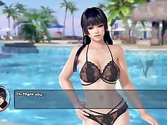 Sexy DoA girls 3D brazzers hot bra girl dares compilation