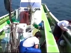 Fisherman Shows Dick Fucks emo threesome gay Babe In Boat Trip