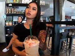 Young Thai amateur big butt cutie blowjob and love em asians fucked