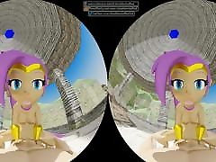 देखने का तरीका Shantae स्त्री उपर वी. आर. एनिमेटेड द्वारा DoubleStuffed3D