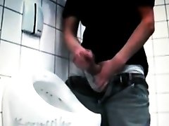 azeri Jerking huge cock at atk hairy masturbate toilet