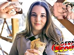 alemán scout - curvy schoolgirl recogida y follar por efectivo
