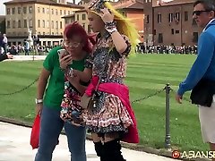 Jamming small tits emotional naomi whatts trio sex brunette Susi gets poked sideways