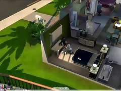 Redhead single mom sucks it off and I put it in her. Sims 4