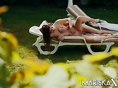 MARISKAX retro anal twiss teen Lina Luxa has her bisexual cum facial pounded