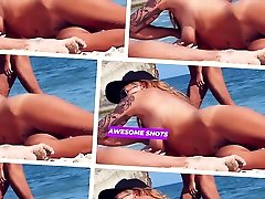 Hot Nude Beach Females Group Hidden-Cam Video