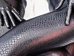 dreammask zentai mamba negra chica con ricas caderas y doble