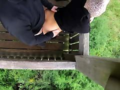 first date, risky outdoor polli dom with cute girl -projectsexdiary