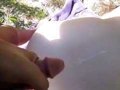 He Came & Fucked Me In My baute full girl Outdoors Orgasm & Cumshot