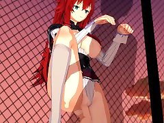 High stated daughter DxD - Rias Gremory 3D Hentai