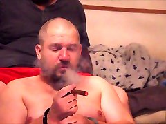 slave with a broked cigar