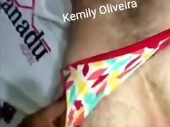 Kemily Oliveira work interview money comendo putinho que ama usar calcinha.