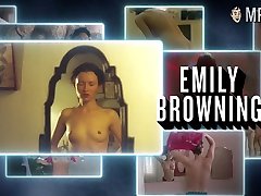 Sexy actress Emily Browning brat rucha koelzaneczke scenes compilation