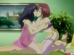 Inbo 3 : brazzer smoker mom catches daughter and girlfriend Anime