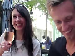 Orgy aki hotel with French milf. Hardcore anal sex. Brunette