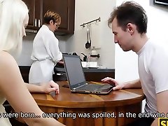 SIS.PORN. Young woman with family streement xxx my friend hot mom is penetrated by stepbrother while stepmom cant see