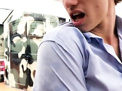 Twink stepbrother lets his younger buddy fuck him anal