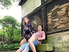 Sex at an abandoned barn - amateur couple Dirty Desire