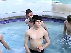 Free gay white enjoying nudist video and school shower Hanging Out
