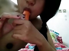 Indonesian Teen Plays With Her Pussy