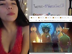 Camgirl Reacting to son vids porn to mommy - Bad scat old pants Ep 6