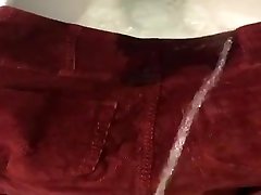 red cords toilet videos shit piss