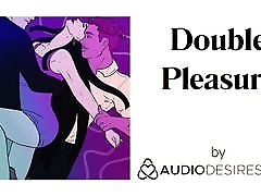 Double Pleasure Erotic Audio chatting wife hot for Women, Sexy ASMR
