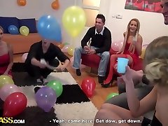 CollegeFuckParties SiteRip - Awesome B-day party latina clit eaten m