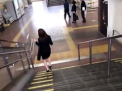 Pretty Japanese Teen Give Love To Public Part 1