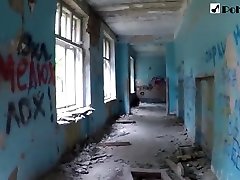 Russian Student Publicly Sucks and Fucks in an Abandoned School seachbreana foley Subtitles