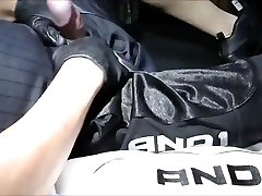 horny in hard gym sex shorts